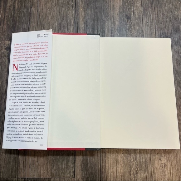 Zorro By Isabel Allende Hardcover Spanish Novel. - Picture 5 of 7